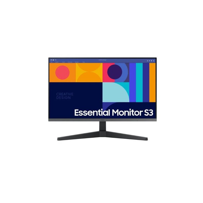 Monitor Profesional SAMSUNG Essential S3 - 27 FHD · HDMI · Displayport · Negro