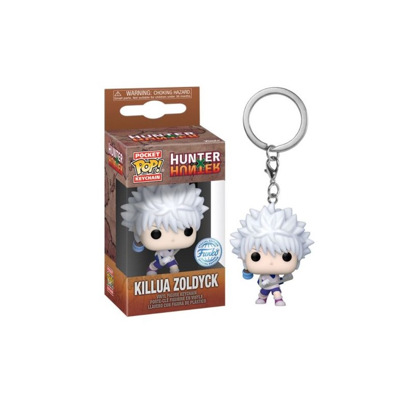 Llavero POCKET POP Killua Zoldyck Hunter x Hunter Edición Especial - 889698665186