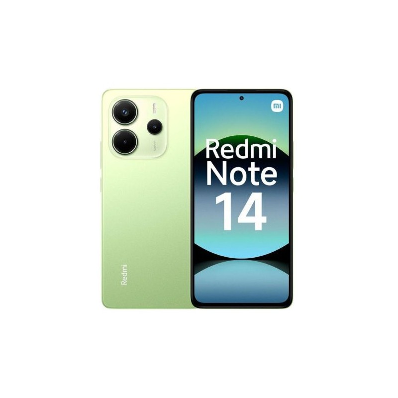 Smartphone XIAOMI Redmi Note 14 - Helio G99 Ultra · 6.67 FHD+ · 6GB · 128GB · Android · Verde Lima