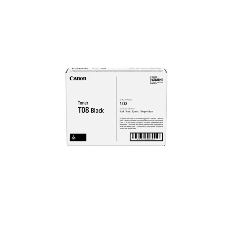 Toner Original CANON T08 Negro - 3010C006 [PAG-11000]