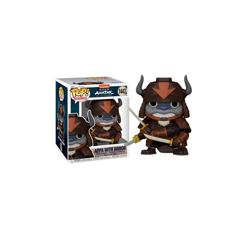 FUNKO POP Appa con Armadura 1443 - Avatar: The Last Airbender - 889698721059