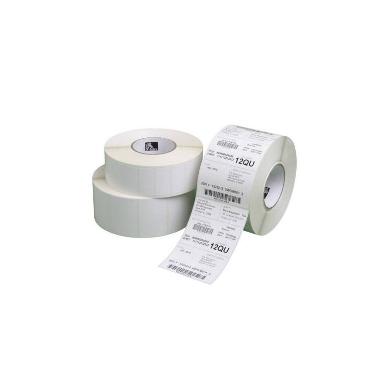 Pack 12 Rollo de Etiquetas Original ZEBRA 38 x 16mm 4650 Etiquetas  - 880243-012D