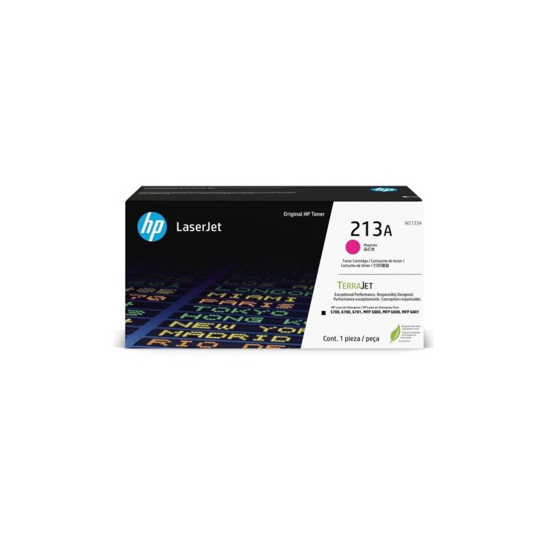 Toner Original HP 213A Magenta - W2133A [PAG-3000]