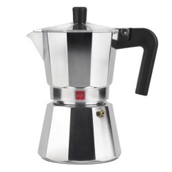 Cafetera Italiana MAGEFESA Catual - 6 Tazas · Acero Inoxidable
