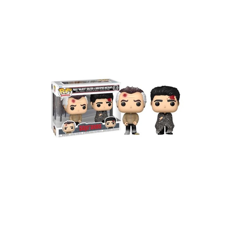 Pack 2 FUNKO POP Pauline Walnuts Gualtieri y Christopher Moltisanti - Los Sopranos - 889698837811
