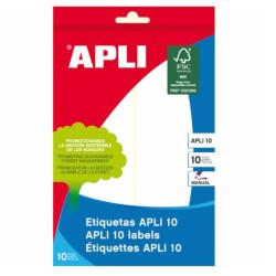 Etiquetas Adhesivas APLI PL01658 - 2x10h · 50 x 149mm