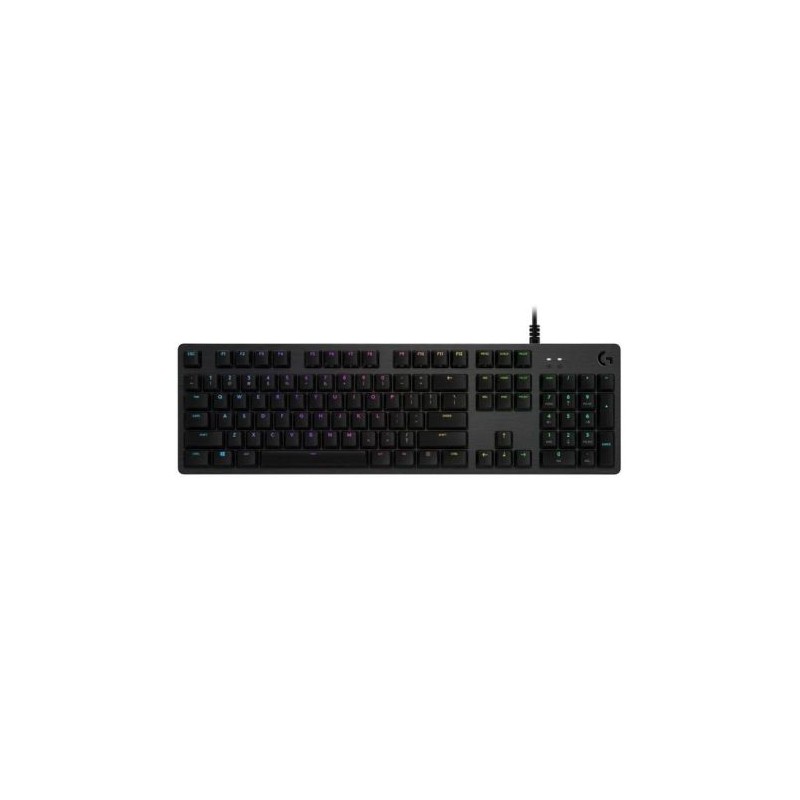 Teclado Gaming Mecánico LOGITECH G512 Carbon - USB 2.0 · Cable 1.8m · RGB · Negro