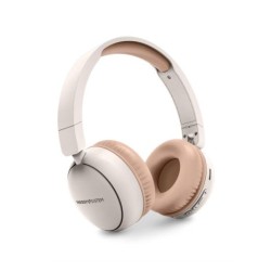 Auriculares Diadema con Bluetooth ENERGY SISTEM Radio Color - USB Tipo C · Jack 3.5mm · BT · Microfono · Crema
