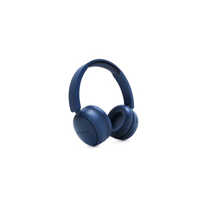 Auriculares Diadema con Bluetooth ENERGY SISTEM Radio Color - USB Tipo C · Jack 3.5mm · BT · Microfono · Azul