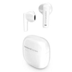 Auriculares Inalámbricos ENERGY SISTEM StreetMusic - BT 5.4 · Microfono · Estuche de Carga · Blanco