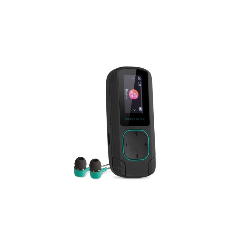 Reproductor MP3 ENERGY SISTEM Clip - 0.8 · 8GB · Radio FM · Negro