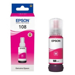 Botella Original EPSON 108 Magenta - C13T09C34A [PAG-7200] [ML-70]