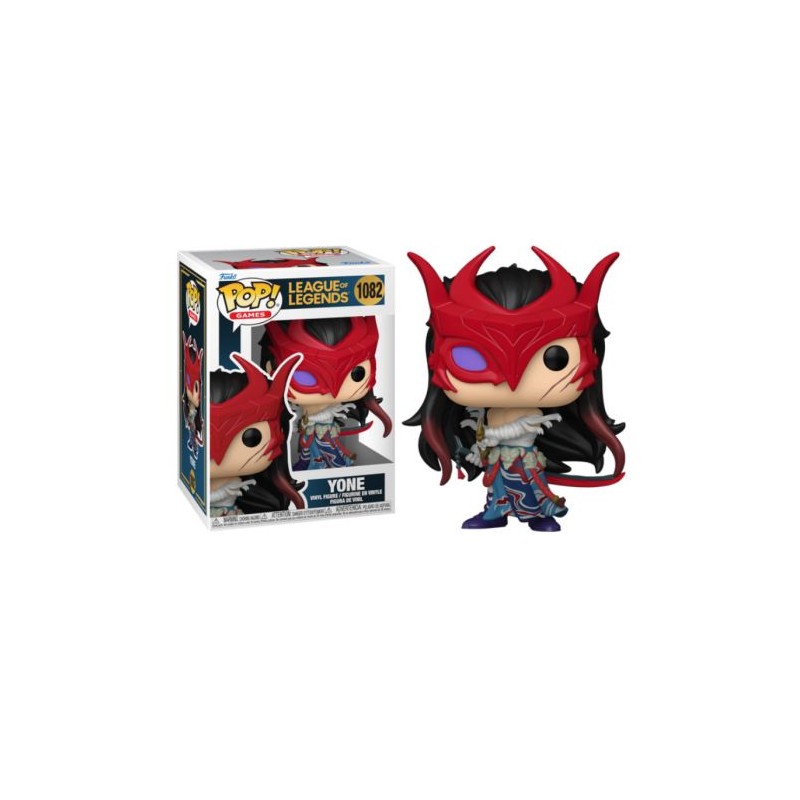 FUNKO POP Yone 1082 - Liga de Leyendas - 889698838597