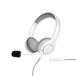 Auriculares Diadema con Cable ENERGY SISTEM Office 3 - Jack 3.5mm · USB · Microfono · Blanco
