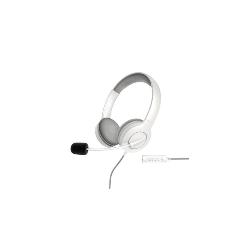 Auriculares Diadema con Cable ENERGY SISTEM Office 3 - Jack 3.5mm · USB · Microfono · Blanco