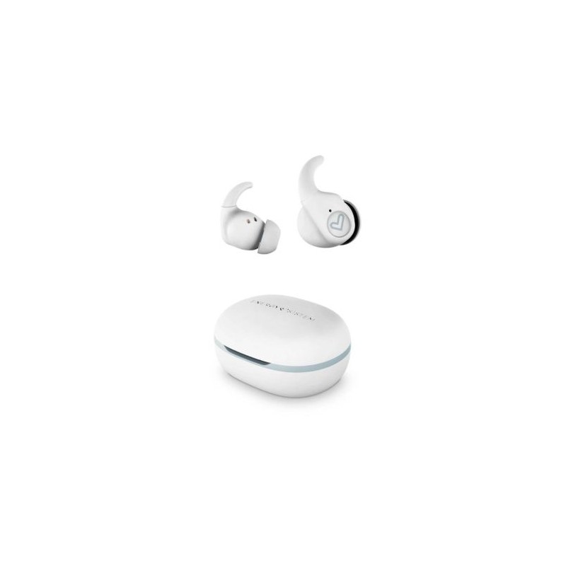 Auriculares Inalámbricos Deportivos ENERGY SISTEM Arena - BT 5.4 · Microfono · Estuche de Carga · Blancos