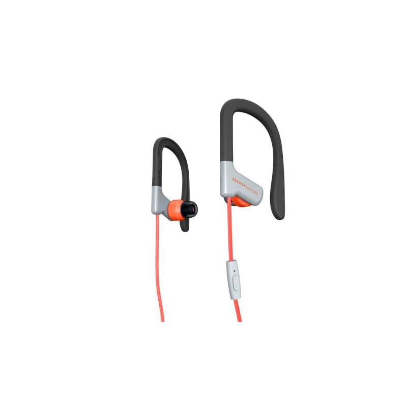 Auriculares Deportivos con Cable ENERGY SISTEM Sport 1 - Jack 3.5mm · Microfono · Rojo