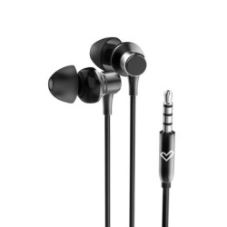 Auriculares con Cable ENERGY SISTEM Metallized - Jack 3.5mm · Microfono · Negro