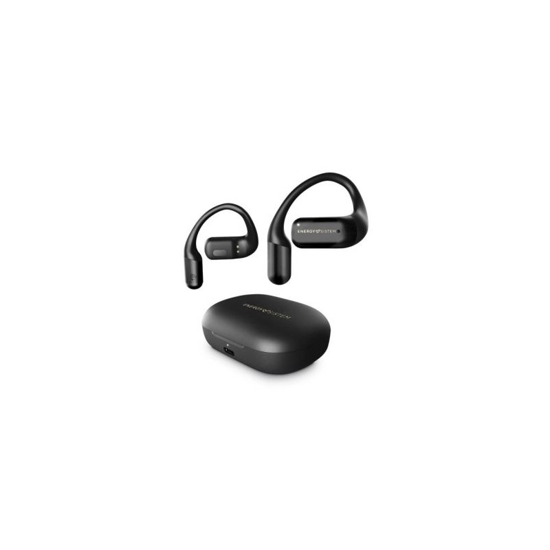 Auriculares Inalámbricos ENERGY SISTEM Openwave - BT 5.3 · Microfono · Estuche de Carga · Negro