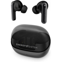 Auriculares Inalámbricos ENERGY SISTEM Serenity Anc  - BT 5.4 · Microfono · Estuche de Carga · Negro