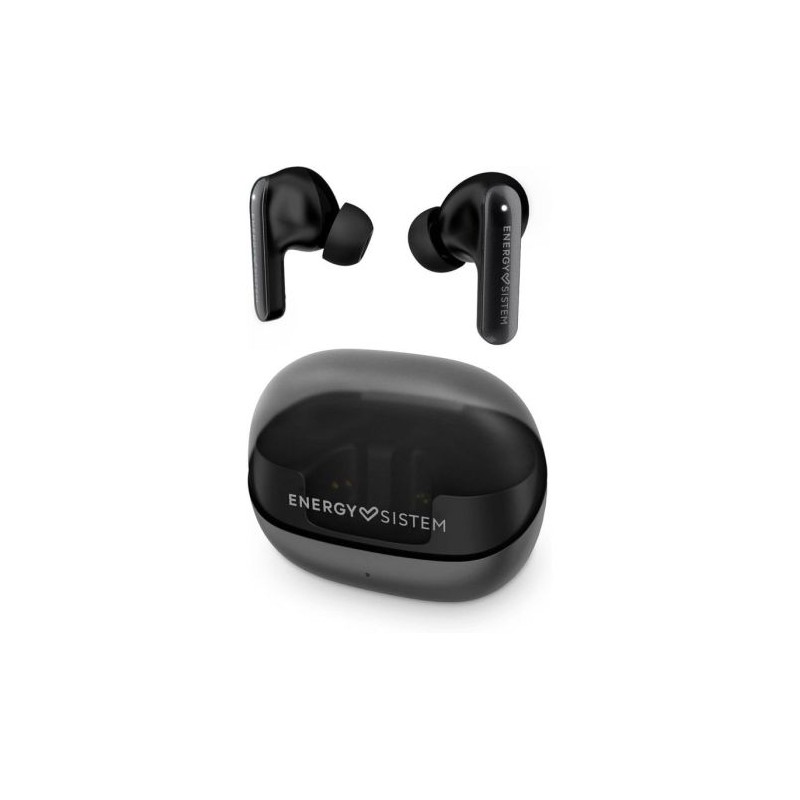 Auriculares Inalámbricos ENERGY SISTEM Serenity Anc  - BT 5.4 · Microfono · Estuche de Carga · Negro