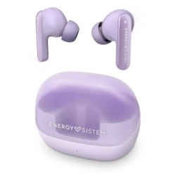Auriculares Inalámbricos ENERGY SISTEM Serenity Anc  - BT 5.4 · Microfono · Estuche de Carga · Lila