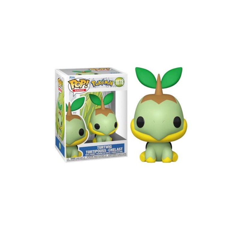 FUNKO POP Turtwig 1078 - Pokémon - 889698863643