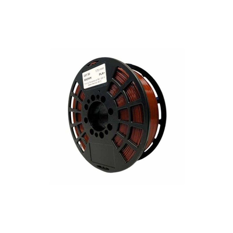Filamento 3D GST3D PLA 1.75mm 1Kg Marrón - GST3D-BROWN