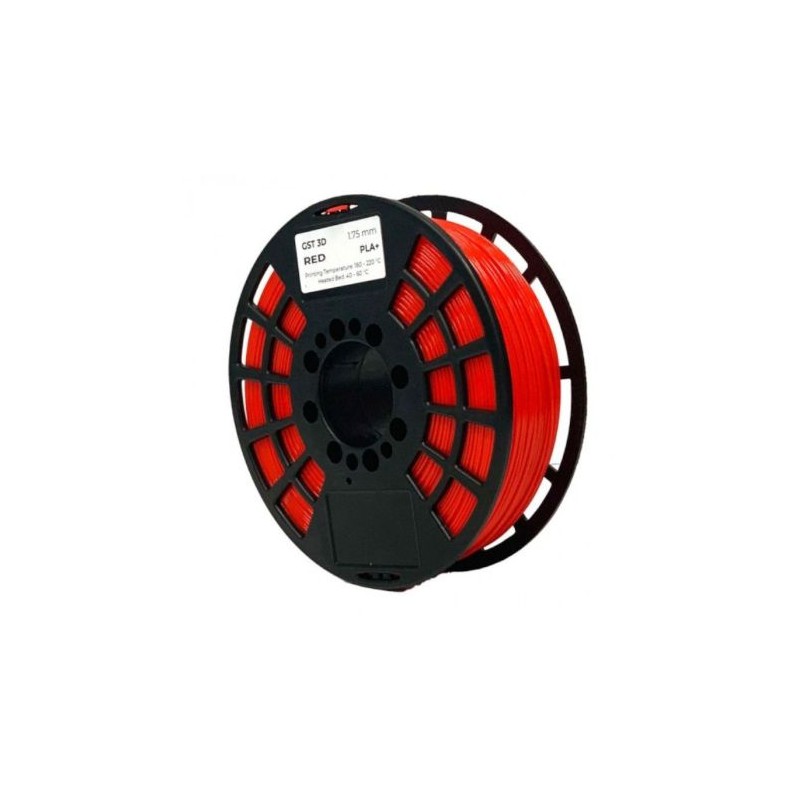 Filamento 3D GST3D PLA 1.75mm 1Kg Rojo - GST3D-RED