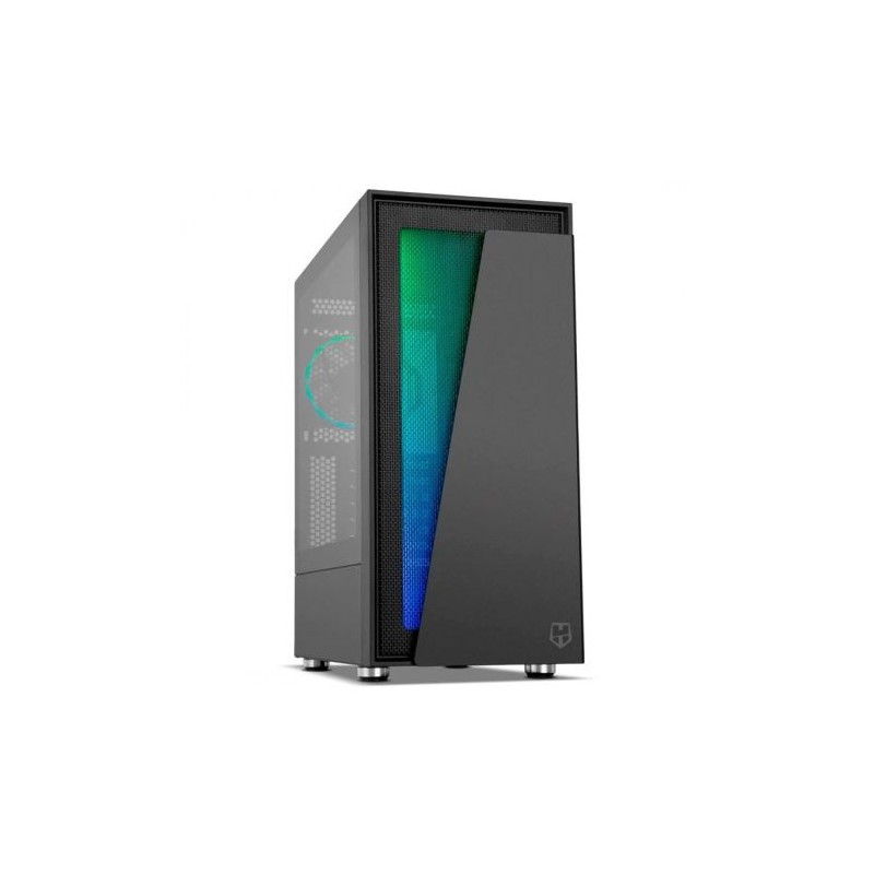 Caja Semitorre Gaming NOX Hummer Blaster - E-ATX · Micro-ATX · Mini ITX · 3x3.5 · 3x2.5 · USB 3.0 · USB 2.0 · ARGB · Negro
