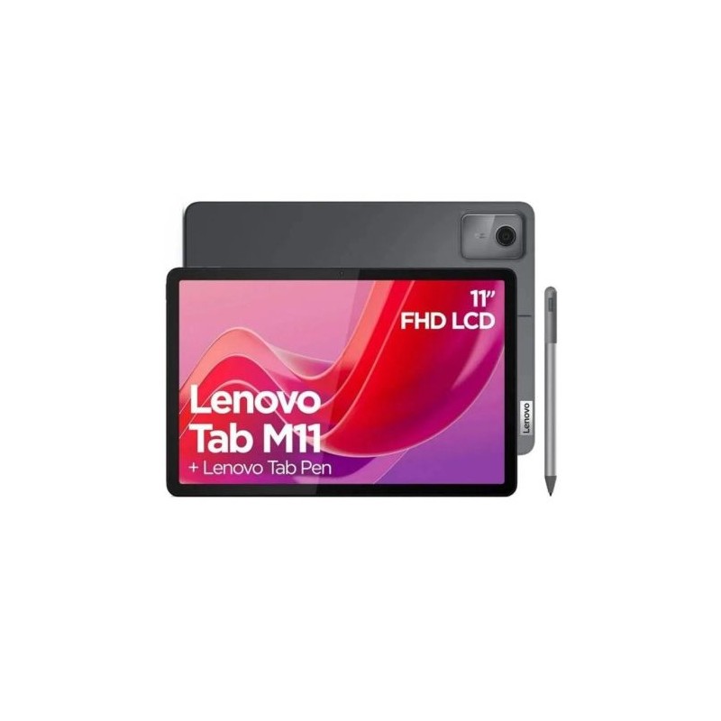 Tablet LENOVO M11 - Helio G88 · 11 WUXGA · 8GB · 128GB · Android 13 · Pen · Gris