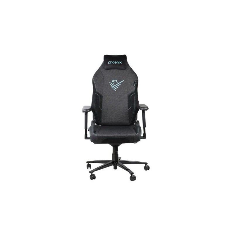 Silla Gaming PHOENIX Monarch - Diseño Ergonómico · Tela · Talla XL · Negro
