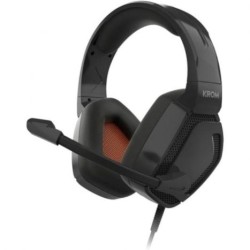 Auriculares Gaming con Diadema KROM Kopa PRO - Jack 3.5mm · Cable 2,1m · Micrófono · Negro