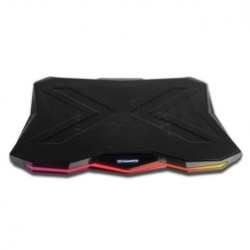 Soporte para Portátil NOX Hummer Pro Stand - 17,3 · Ventilador · RGB · 2xUSB