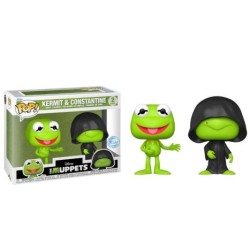 Pack 2 FUNKO POP Kermit y Constantine - The Muppets Edición Exclusivo - 889698745888