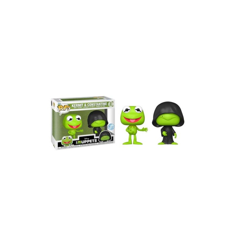 Pack 2 FUNKO POP Kermit y Constantine - The Muppets Edición Exclusivo - 889698745888