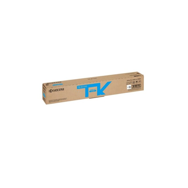 Toner Original KYOCERA-MITA TK8115 Cian - 1T02P3CNL0 [PAG-6000]