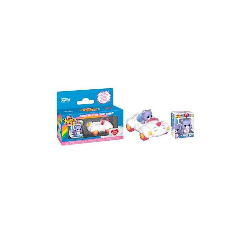 BITTY POP Share Oso y Nube Móvil - Care Bears Rides - 889698869270