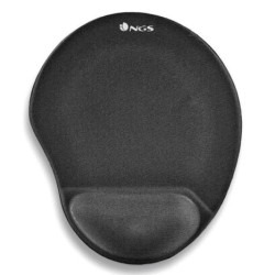 Alfombrilla Ergónomica NGS Kilim Gel - 250x215x25mm · Antideslizante · Negro