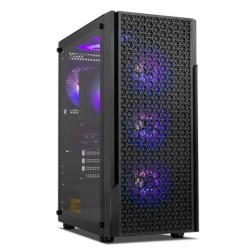 Caja Semitorre NOX Infinity Beta - ATX · 1x3.5 · 2x2.5 · USB 3.2 · Negro