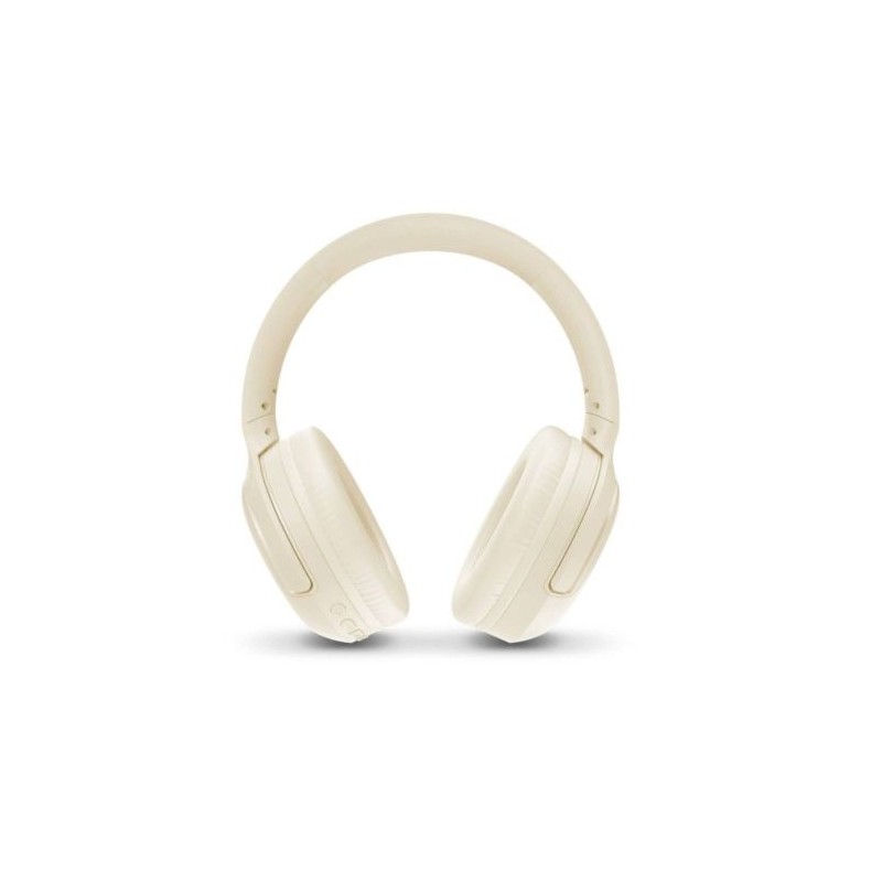 Auriculares Diadema Plegables ENERGY SISTEM Cream Rizz - Microfono · Blanco Crema