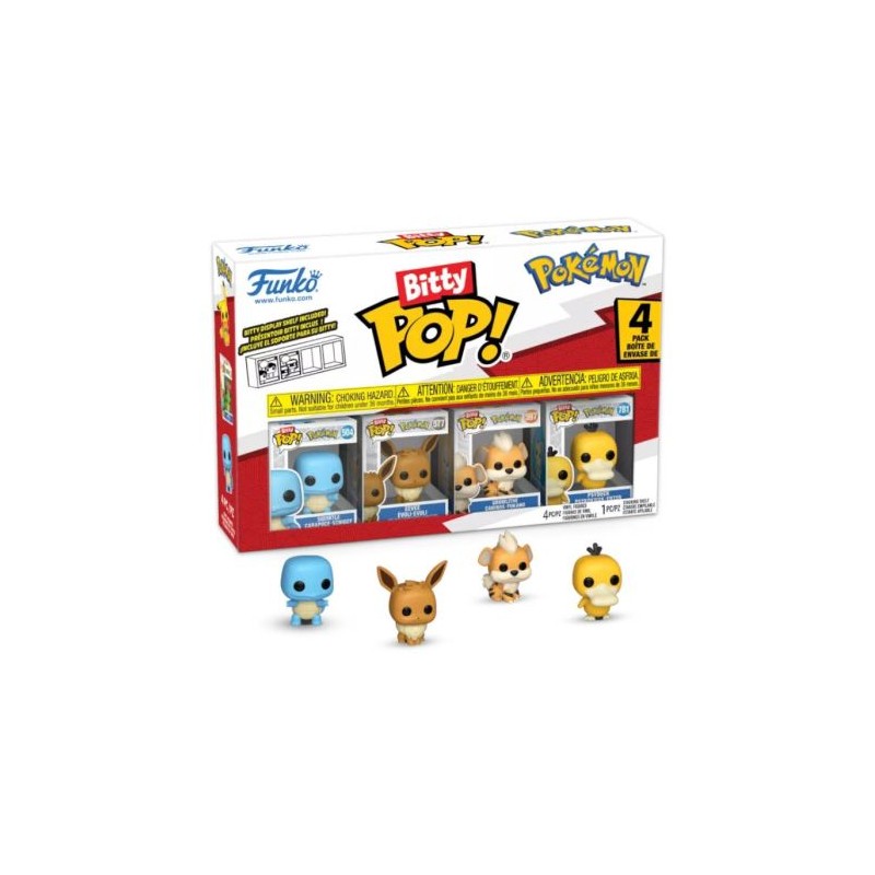 BITTY POP Pokémon Series 4 - Pokémon - 889698811354