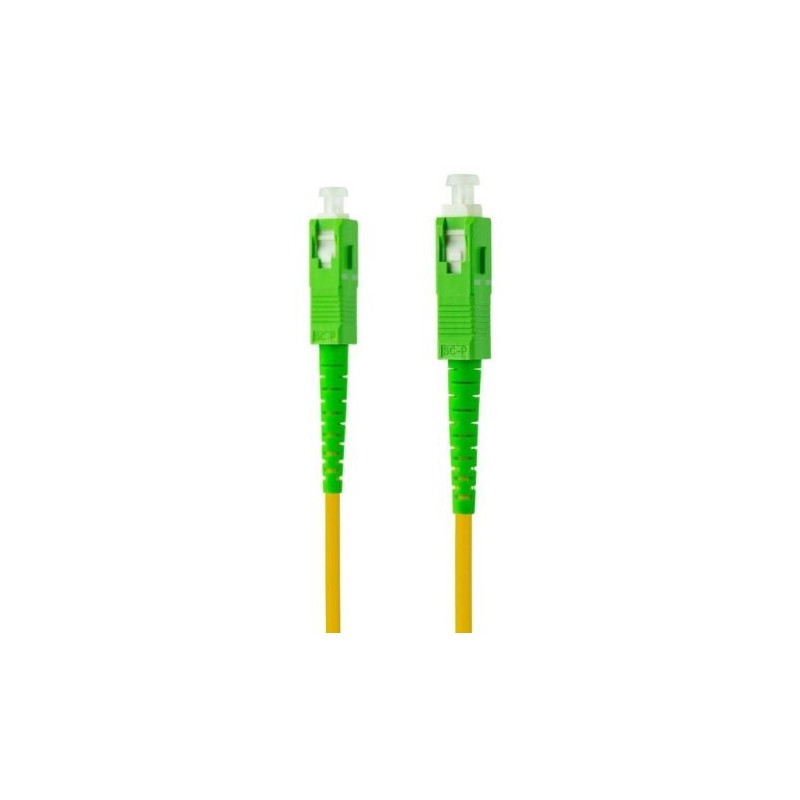 Cable de Fibra Optica Latiguillo SC/APC a SC/APC - 2m · Amarillo