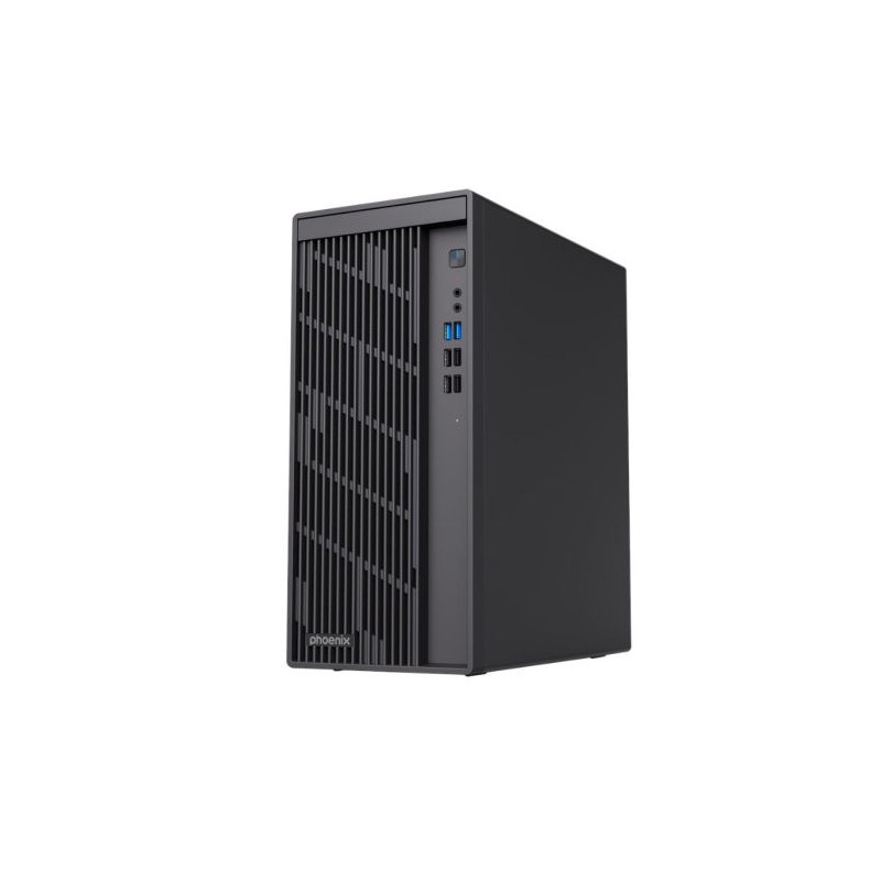 Ordenador Sobremesa PHOENIX CORE -  i3-14100 · 8GB · 512GB SSD · WIN11 PRO · Negro