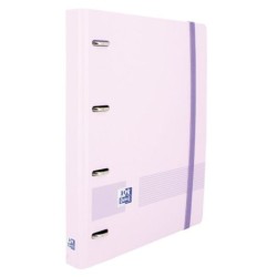 Archivador OXFORD Live & Go - A4+ · 4 Anillas de 35mm · Malva