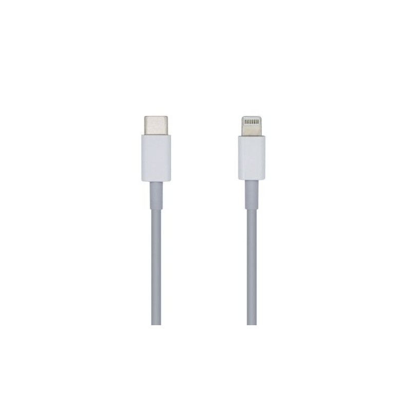 Cable USB 2.0 Tipo C/M a Lightning/M - 2m · Blanco