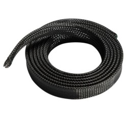 Organizador de Cables de Poliester AISENS A151-0405 - 1m · Negro
