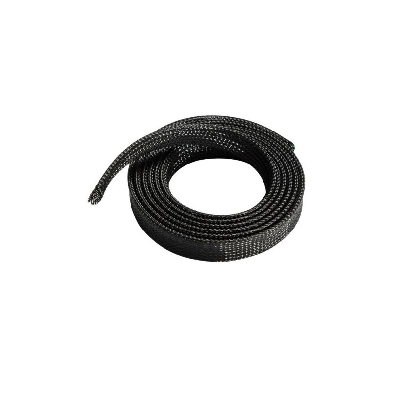 Organizador de Cables de Poliester AISENS A151-0405 - 1m · Negro