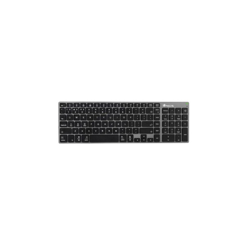 Teclado Inalámbrico NGS Fortune - BT · Recargable · Negro