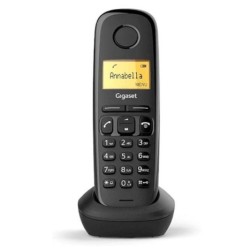 Teléfono Inalámbrico GIGASET A170 - Agenda 50 Contactos · Negro